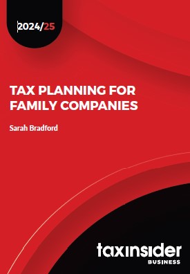 Tax planning for family companies