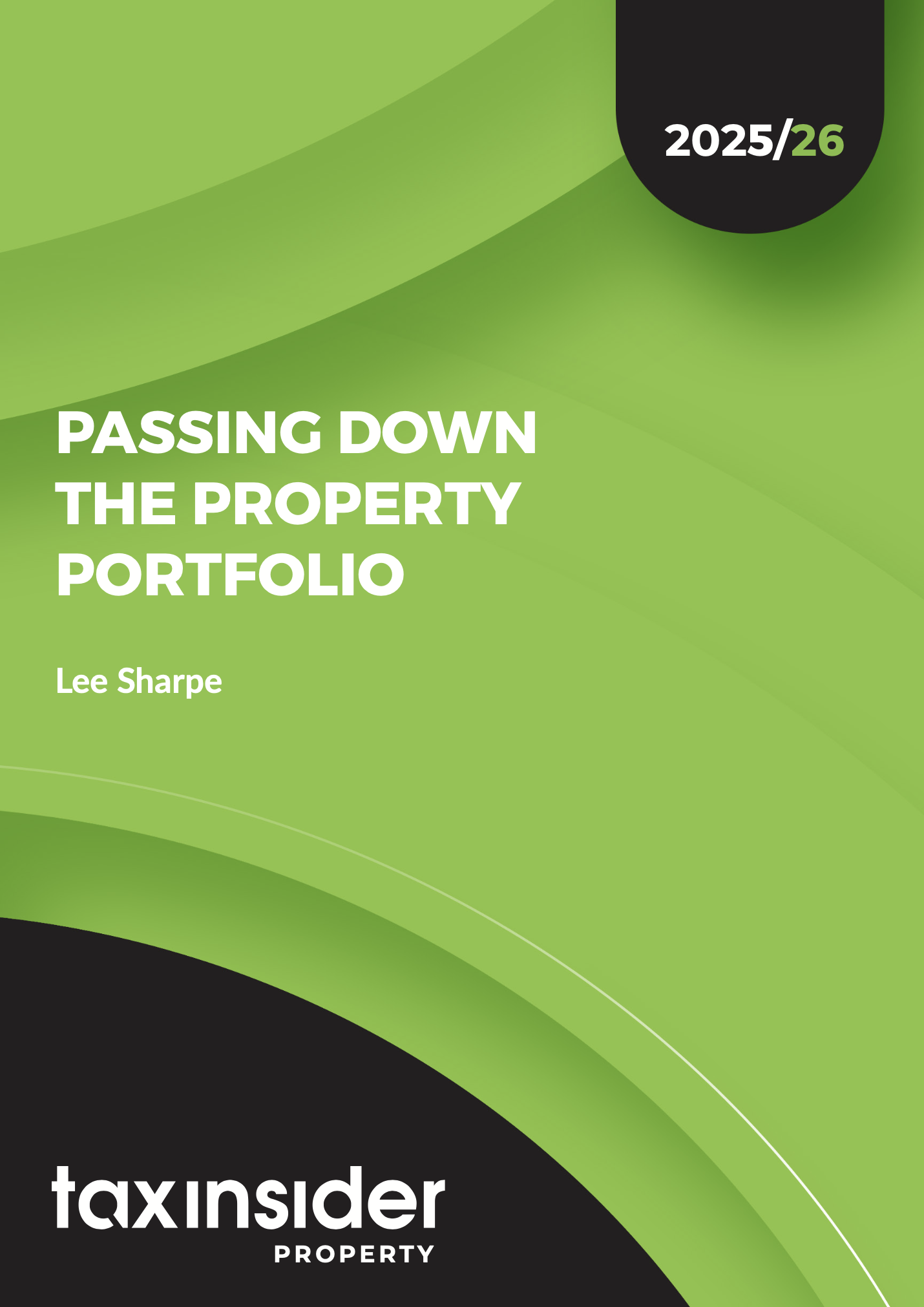 Passing Down The Property Portfolio Tax Insider green cover